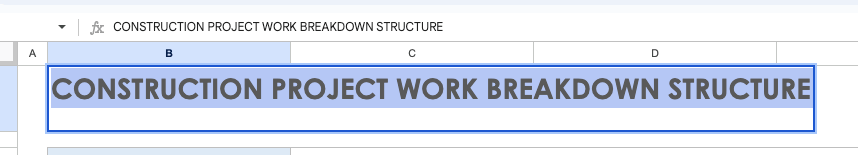 update WBS template name