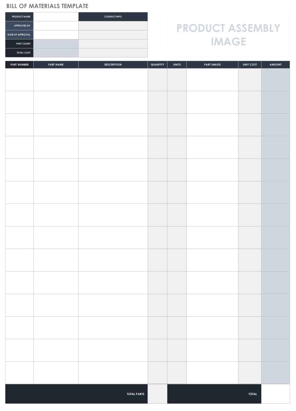 Bill of Materials