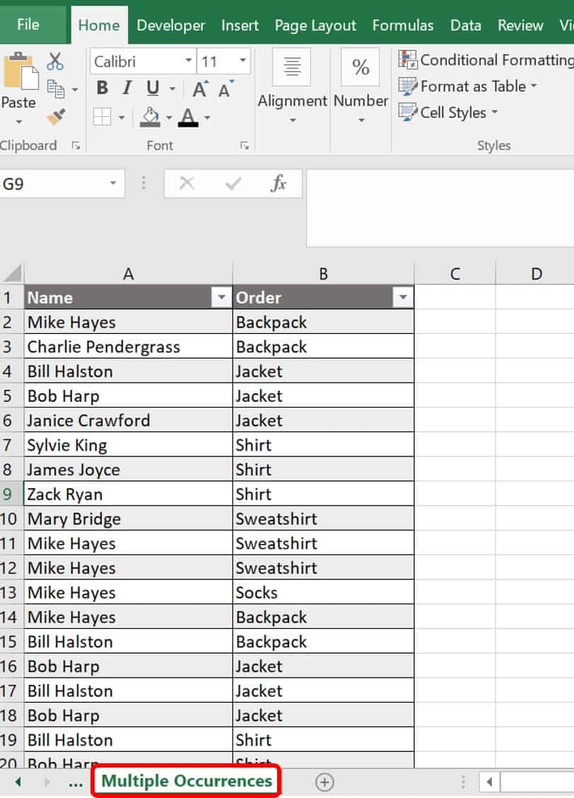 VLOOKUP lookup value Excel