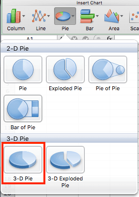 excel pie charts 3d pie chart choose examples and samples